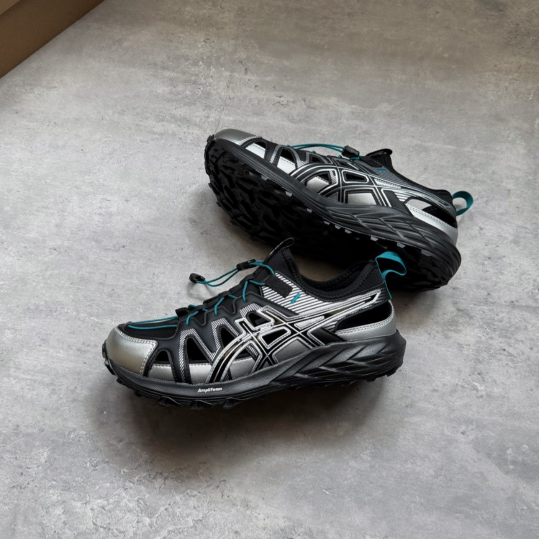 "代購" ASICS GEL-SONOMA SE 戶外機能涼鞋 銀黑