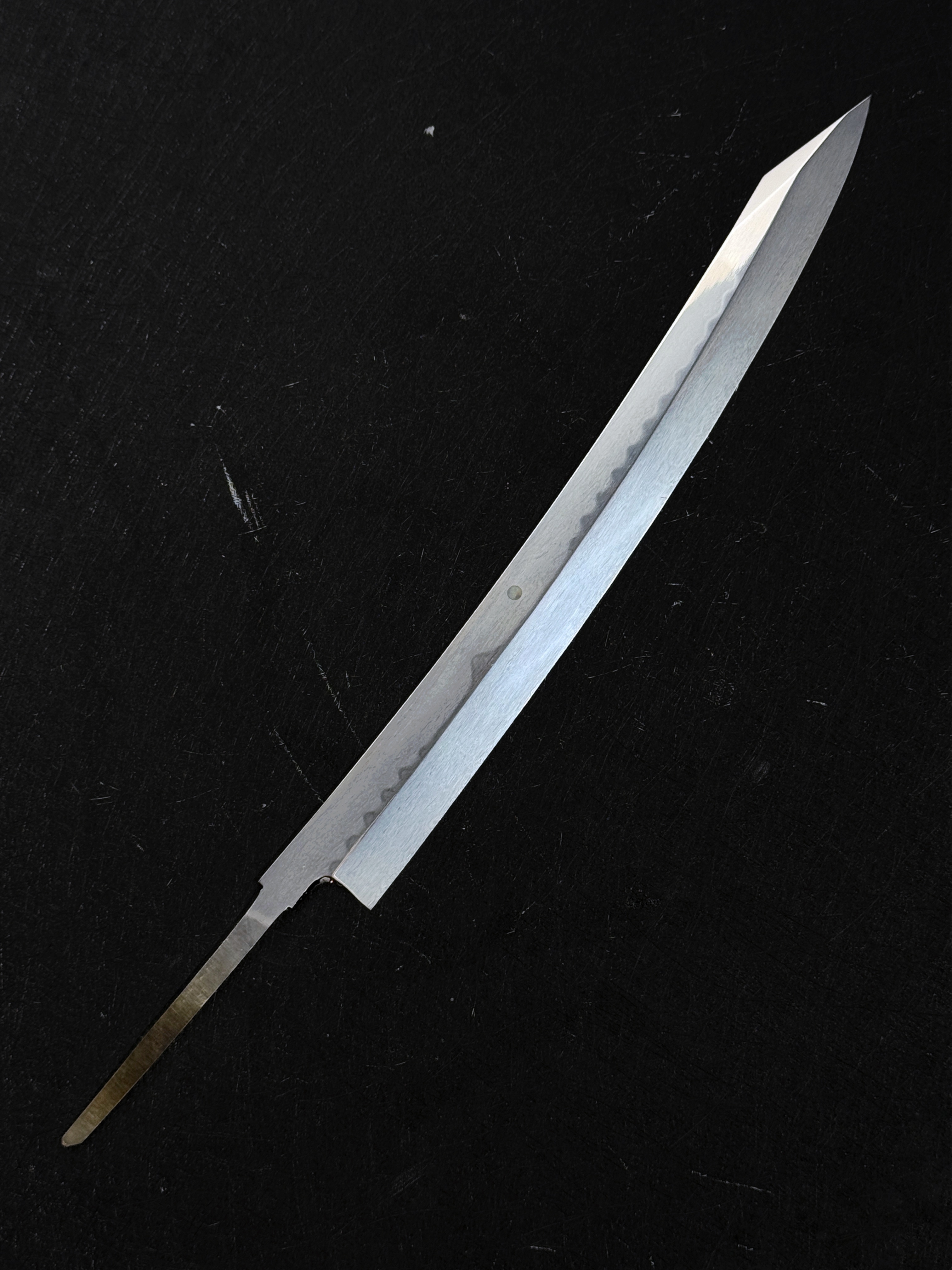 Xinguo Blue1 Honyaki Jihada Strong Curve Kiritsuke Yanagi