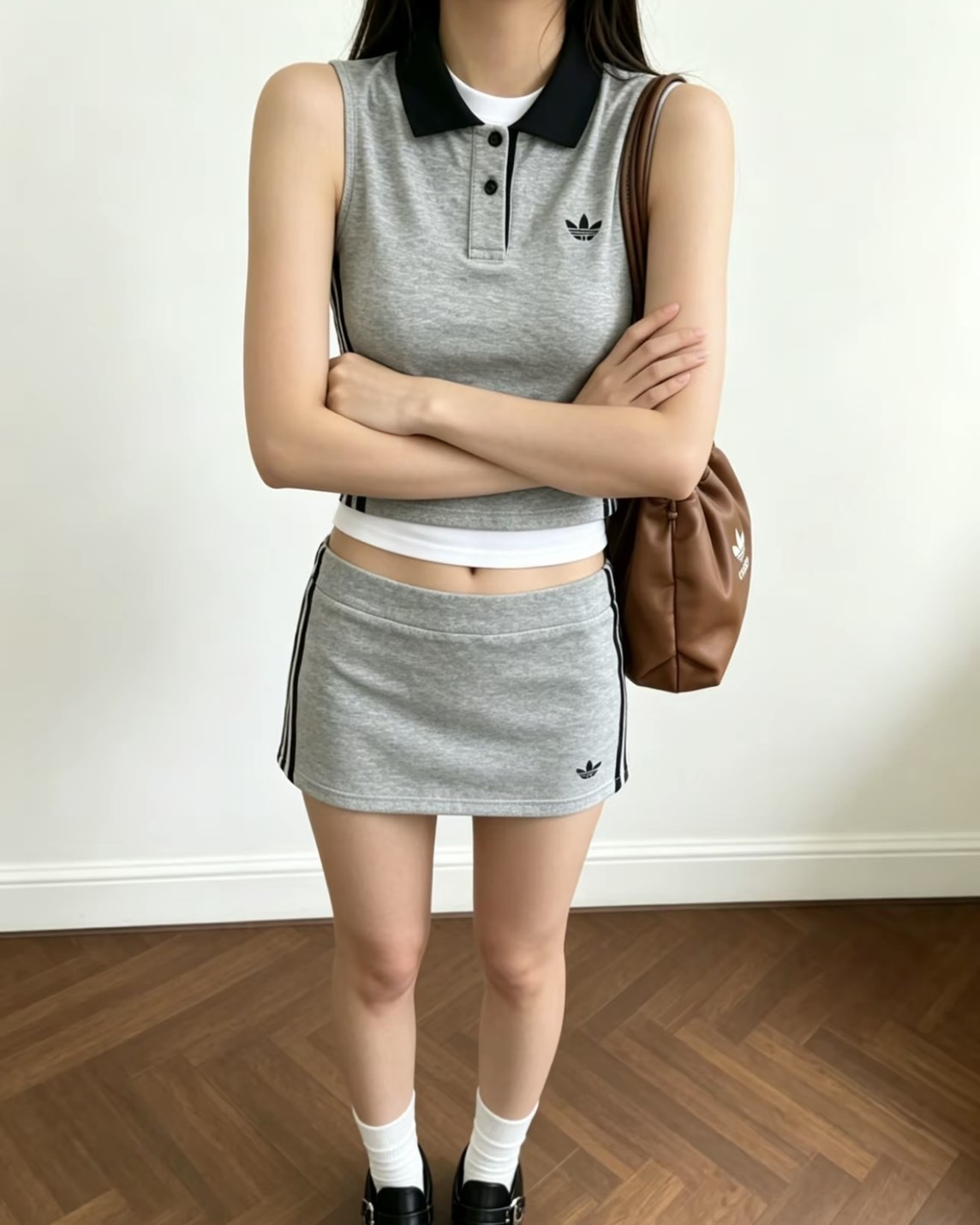 【預購】ADIDAS ORIGINALS POLO TANK TOP 背心 灰色 KY5694