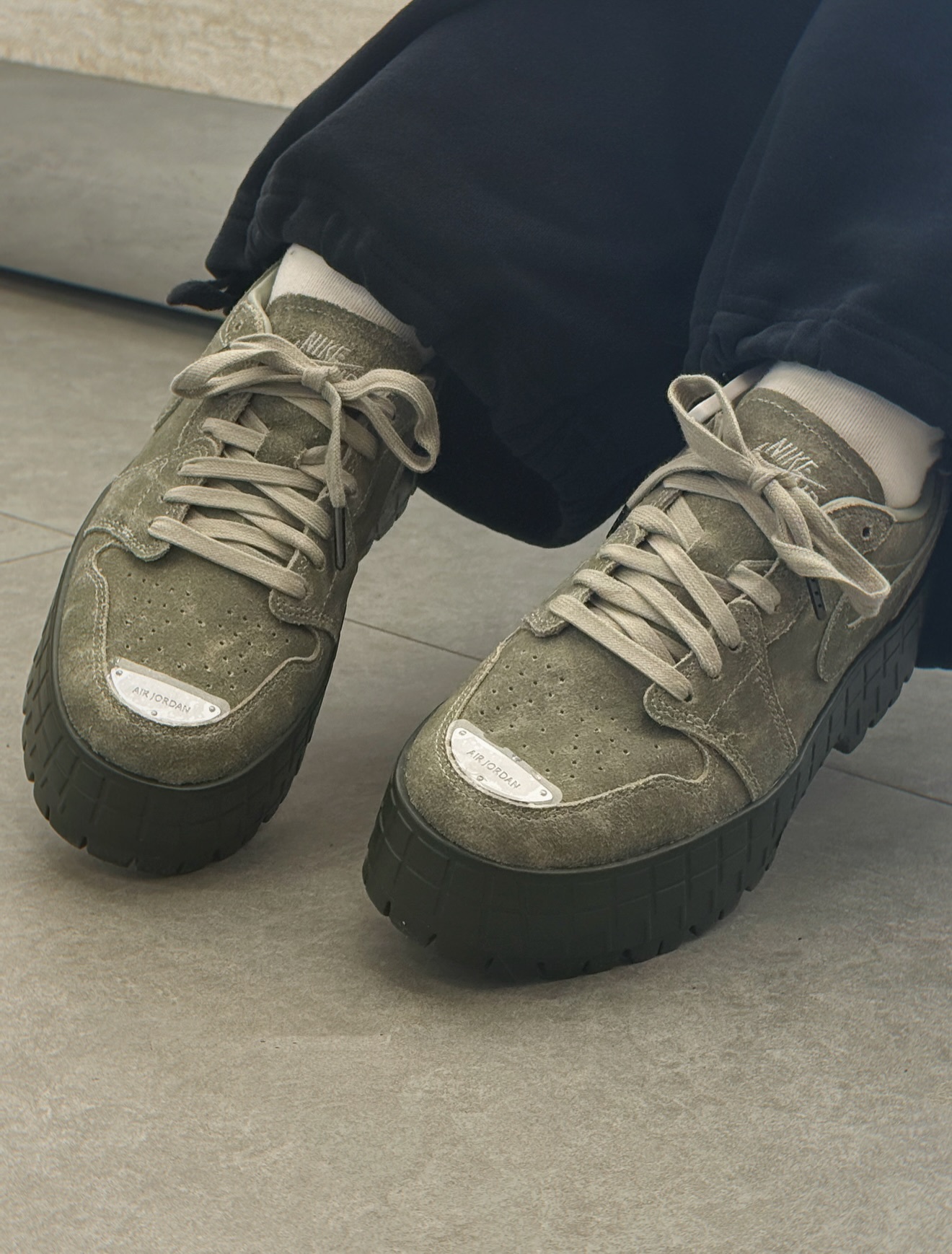 Nike Air Jordan 1 Brooklyn LowDark Grey 深灰配色  ir7248-304
