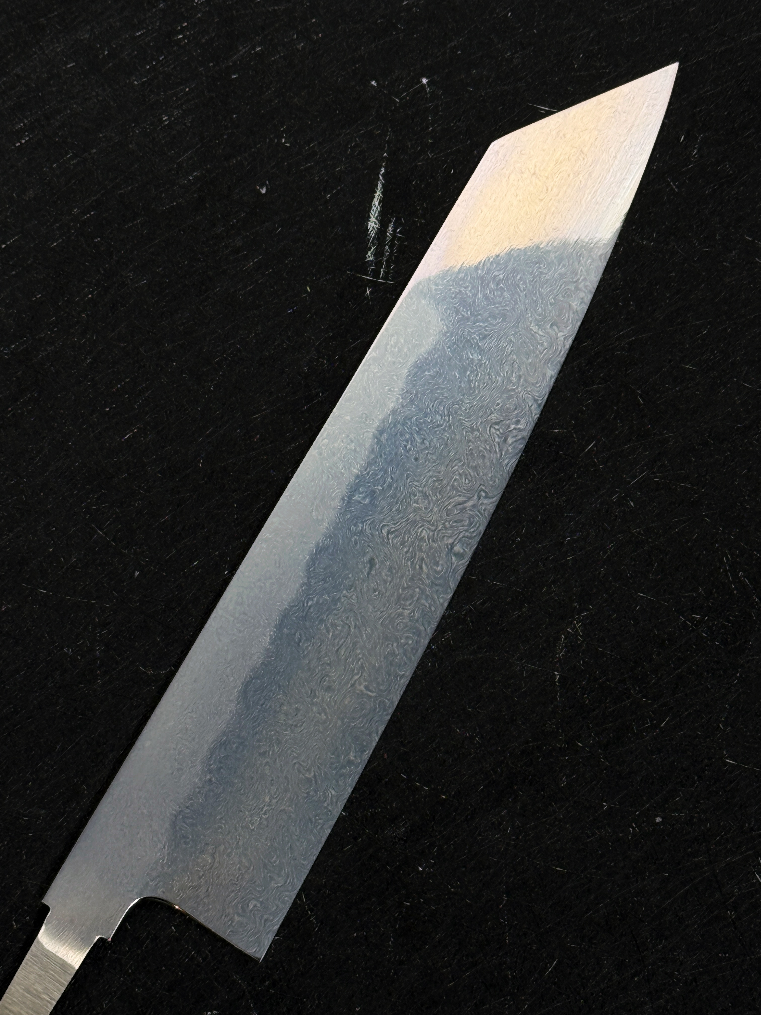 (C) Xinguo AS Honyaki Jihada Kiritsuke Gyuto