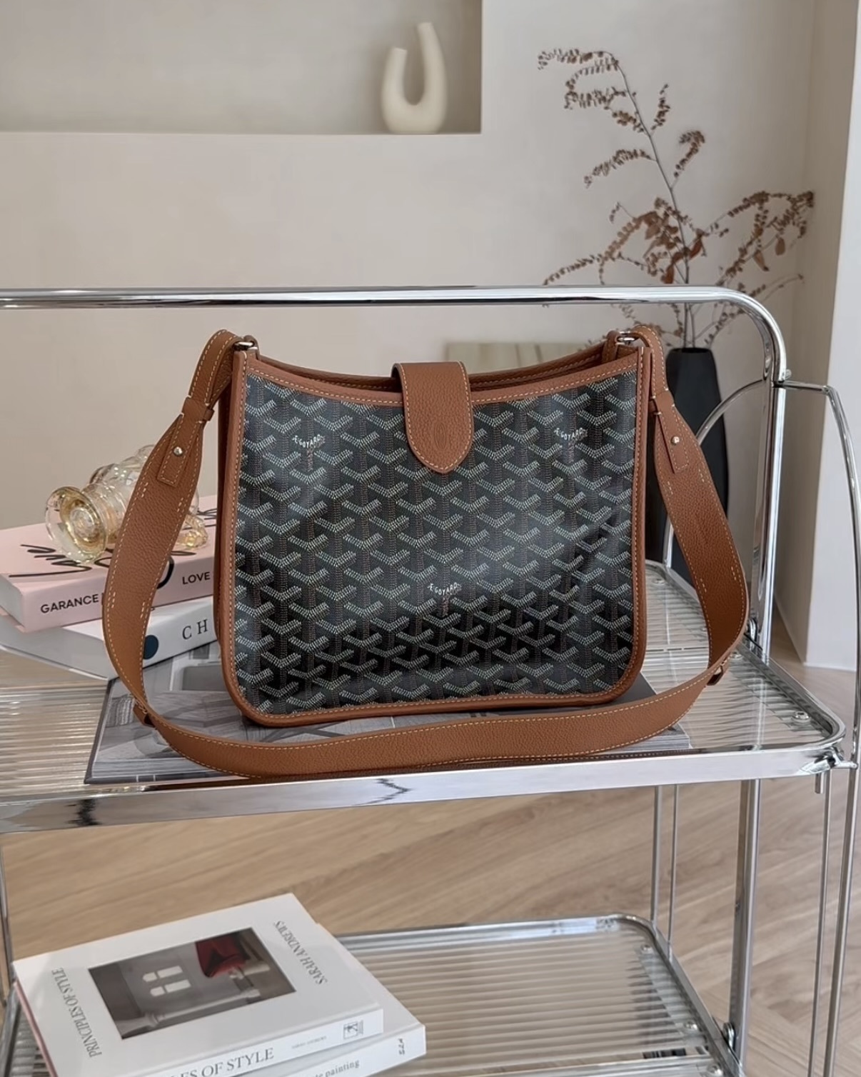 GOYARD｜MUSETTE 肩背包 黑棕