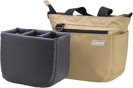 Etsumi Camera Bag Coleman Tote Bag with Shoulder Strap