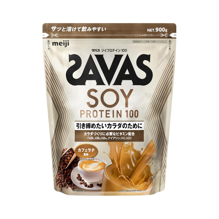 明治 SAVAS 大豆分離蛋白 100  - 塑造理想線條及增肌輔助