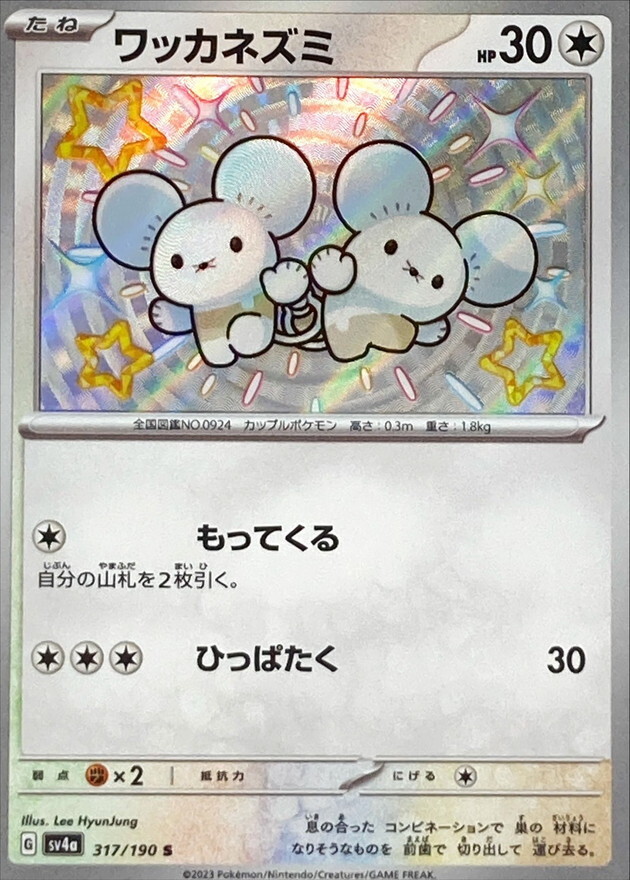 【Sv4a 317／190 S】ワッカネズミ