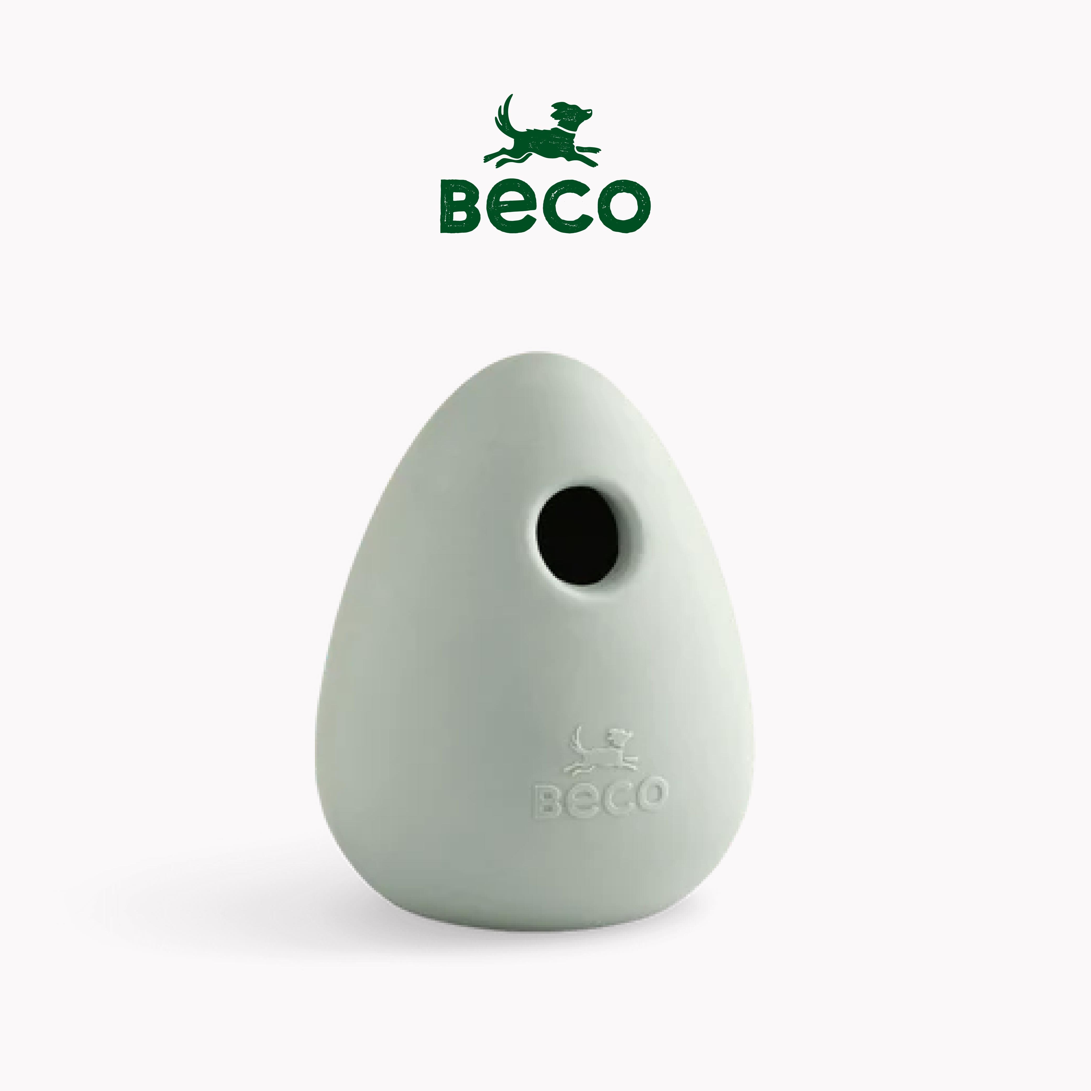 漏食玩具蛋 - 天然橡膠製犬用玩具｜英國 Beco