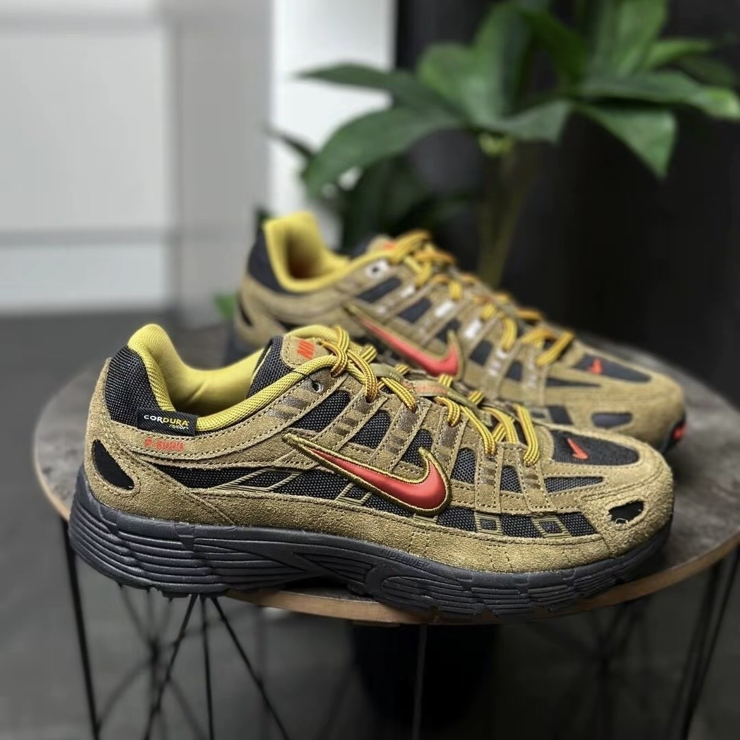 NIKE W P-6000 橄欖綠 復古 慢跑鞋 網布 女鞋 IH0946-300