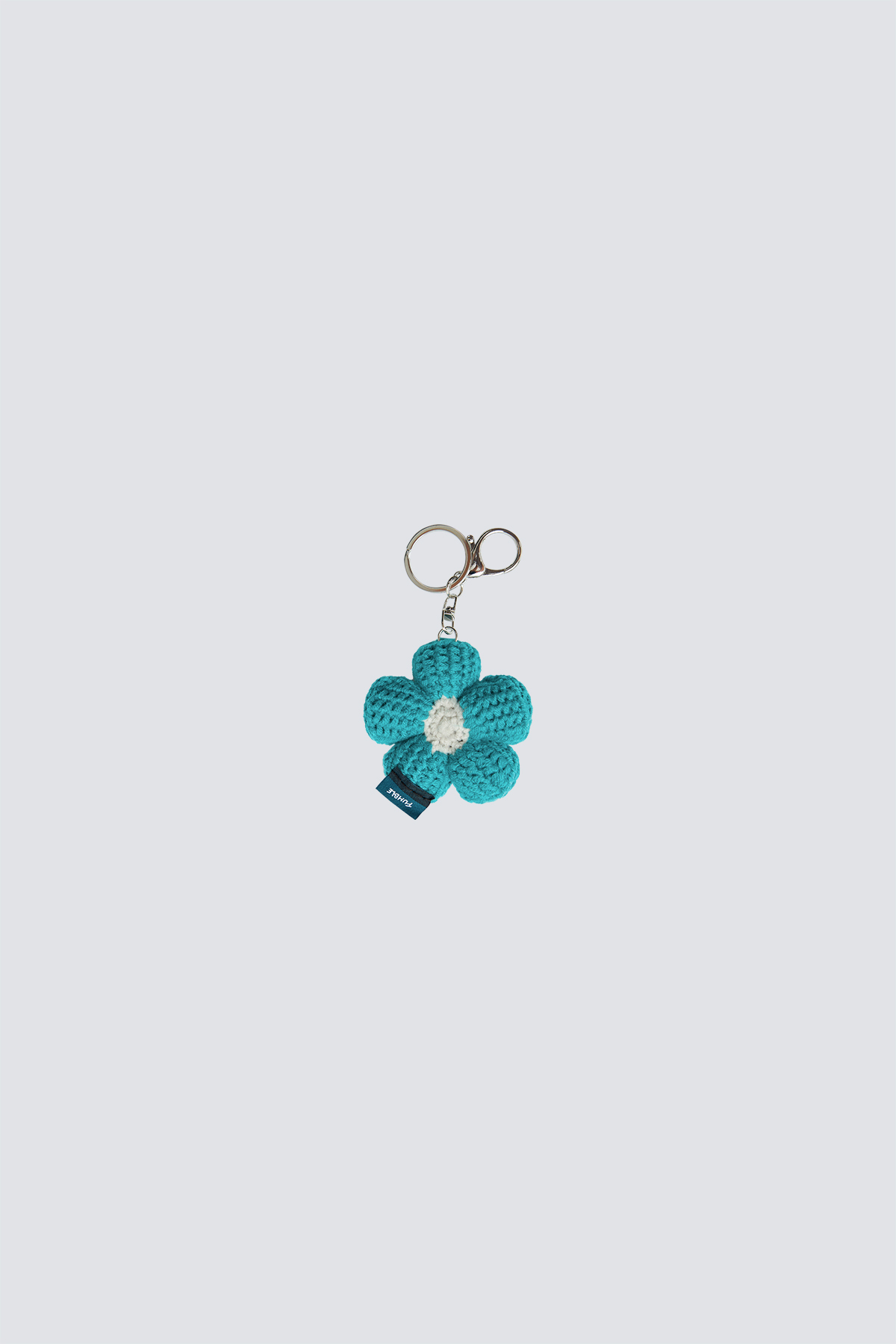 HANA Woven Flower Keychain｜Mint Green｜Hong Kong Original Design