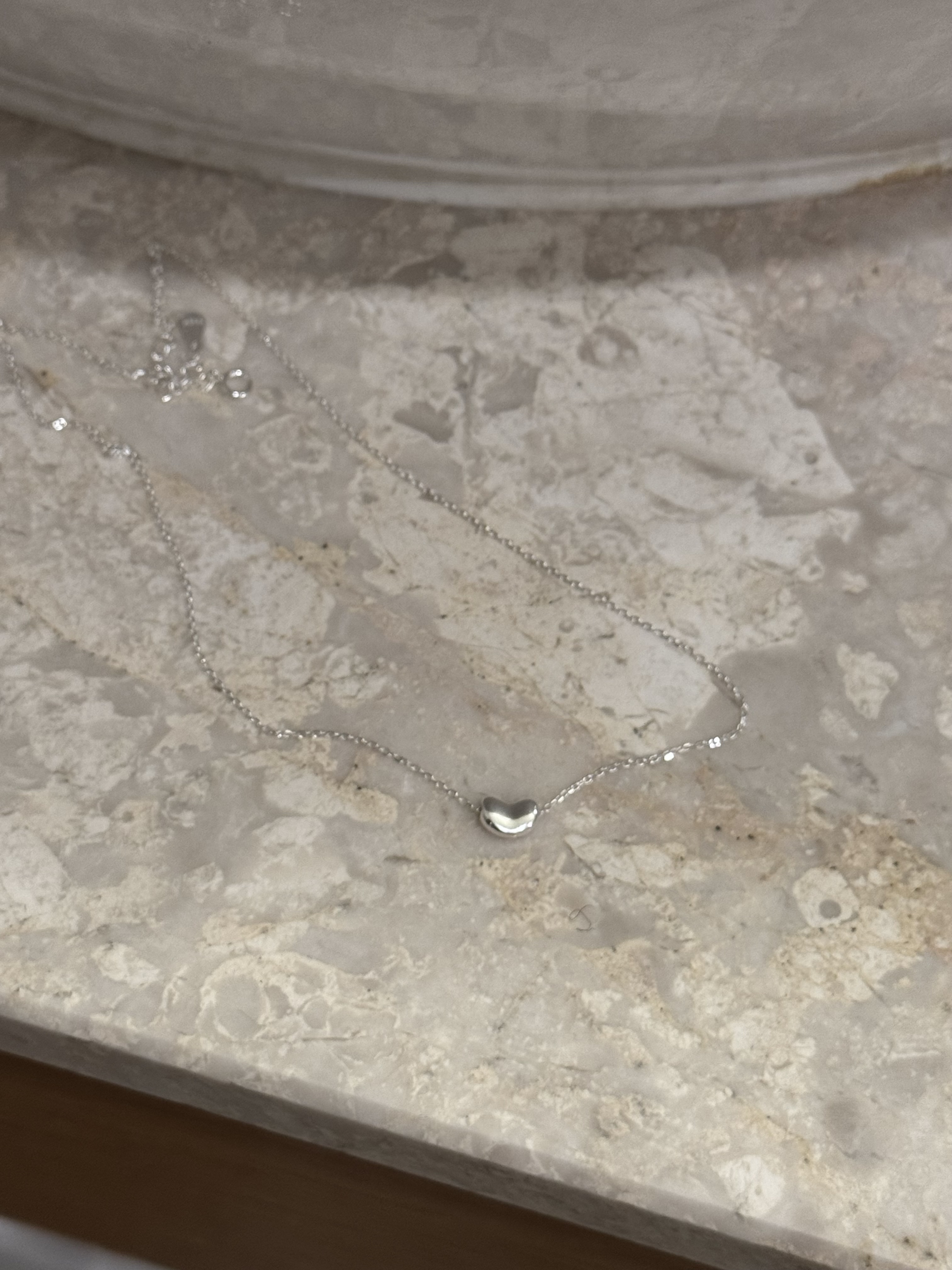M07 Dot 銀豆項鍊-925純銀