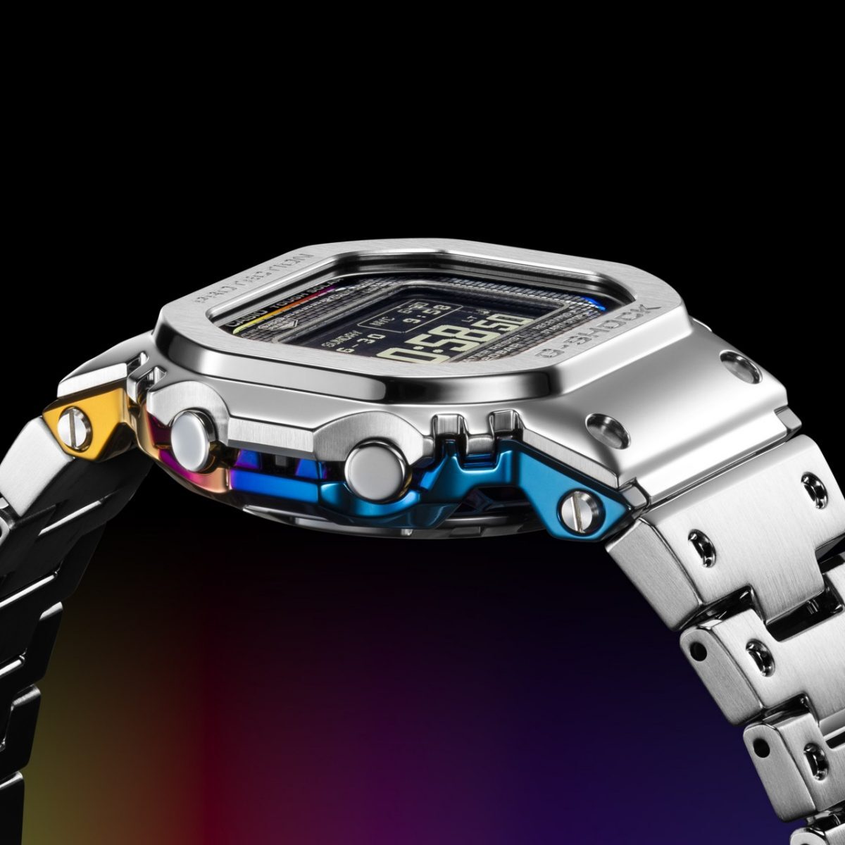 G-SHOCK CASIO MIP LCD Digital Watch FULL METAL GMW-BZ5000RC-1
