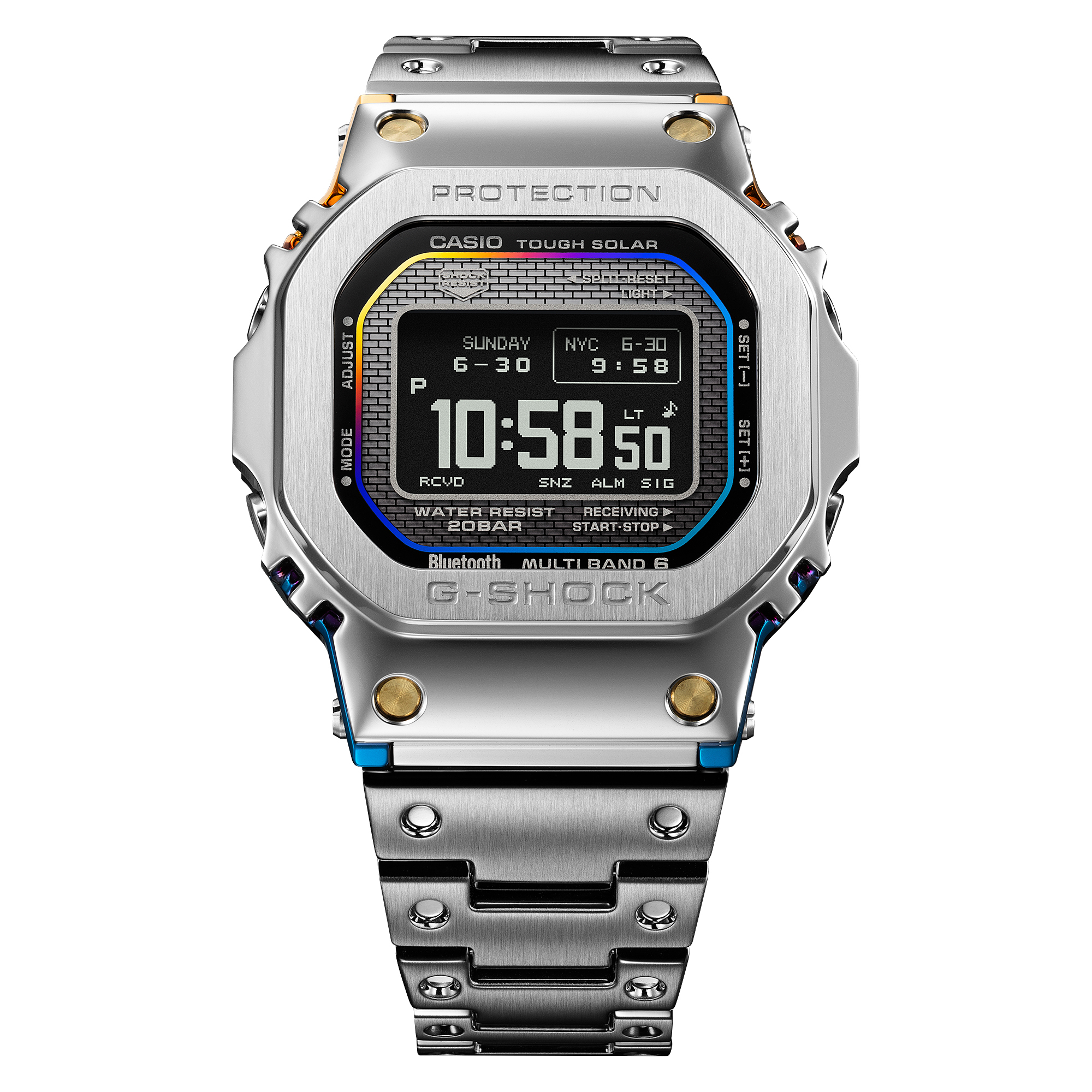 G-SHOCK CASIO MIP LCD Digital Watch FULL METAL GMW-BZ5000RC-1