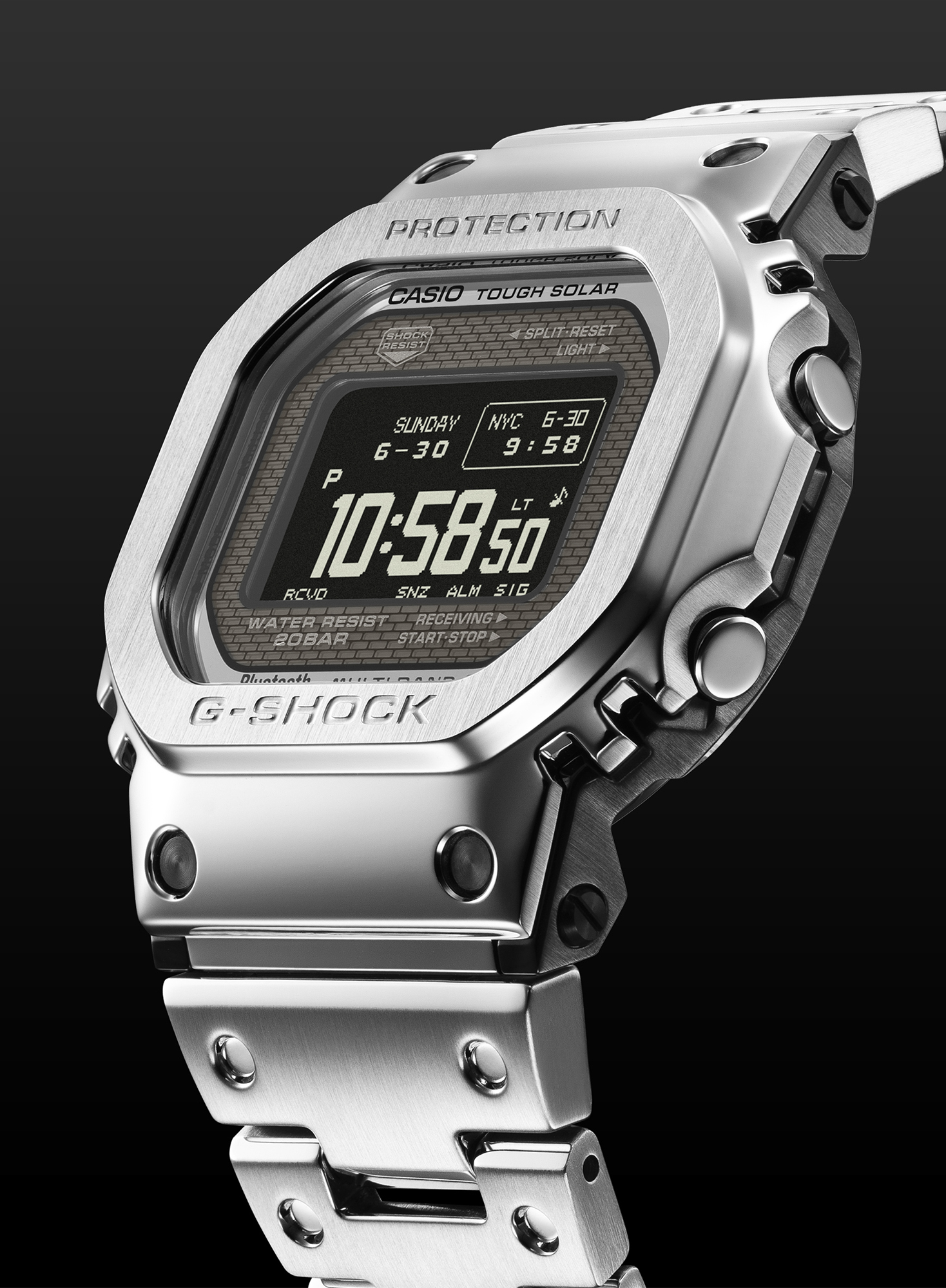 G-SHOCK CASIO MIP LCD Digital Watch FULL METAL GMW-BZ5000D-1