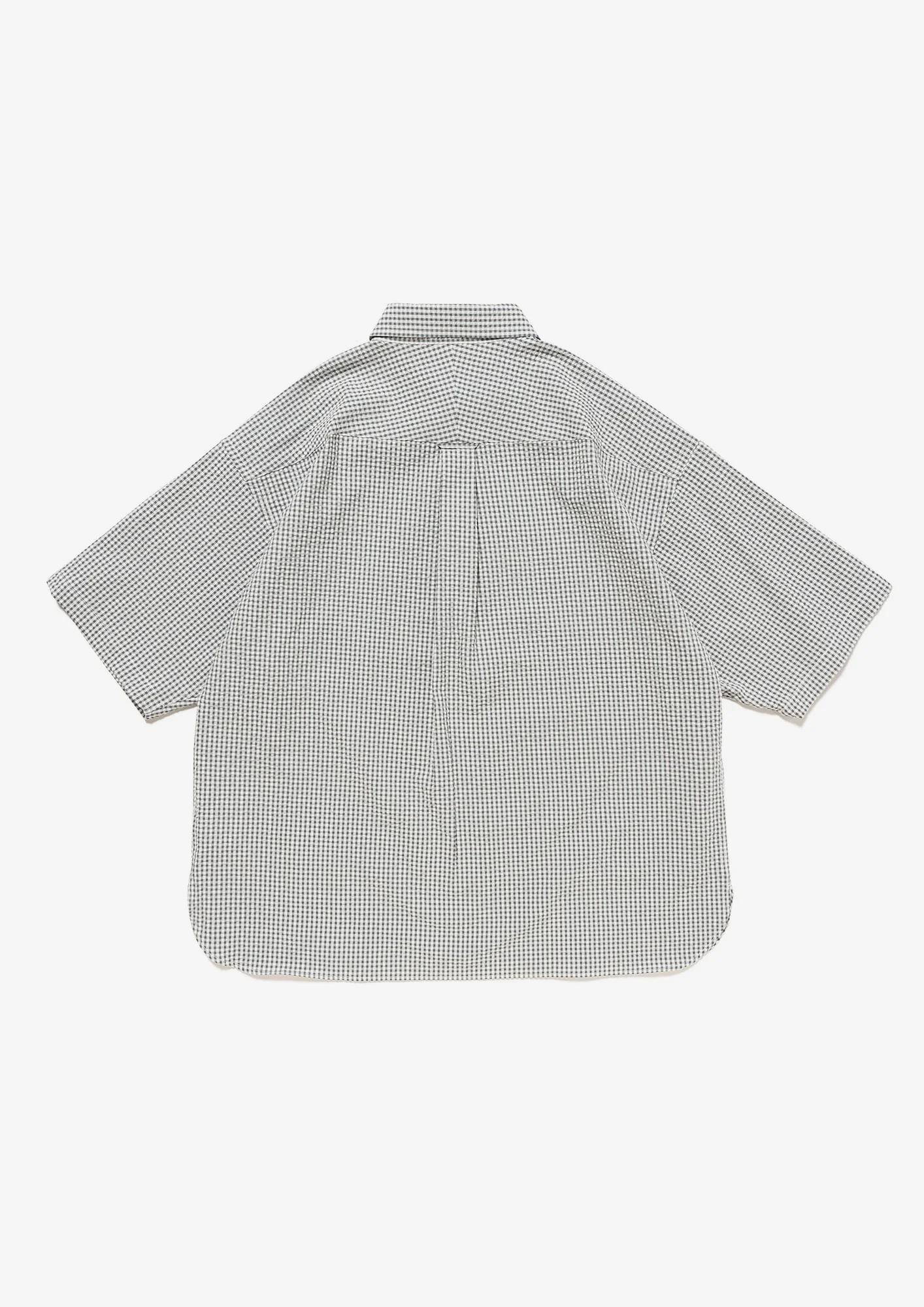 DESCENDANT SS26 VOIL PULLOVER PLAID SS SHIRT