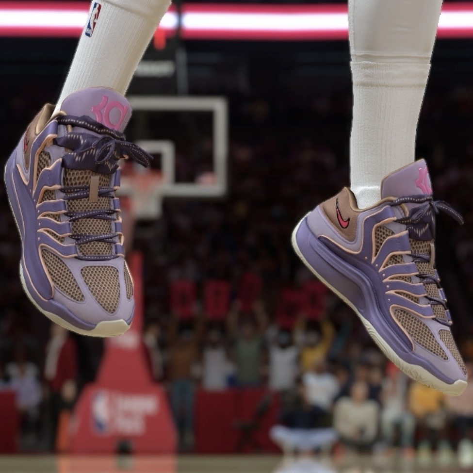 NIKE KD 18 EP 薰衣草紫 粉 籃球鞋 緩震 運動 男鞋 HV1991-501