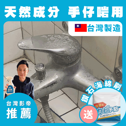 《台灣製造》防霉除水垢清潔劑 (加碼再送鑽石刷)