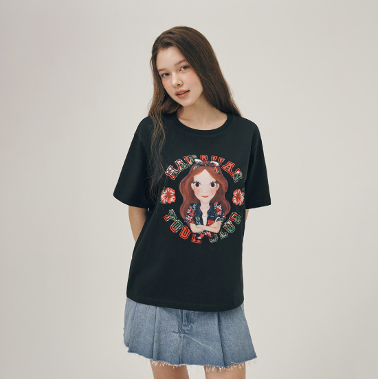 【預購】Youk Shim Won WKR051106 Floral 短袖上衣