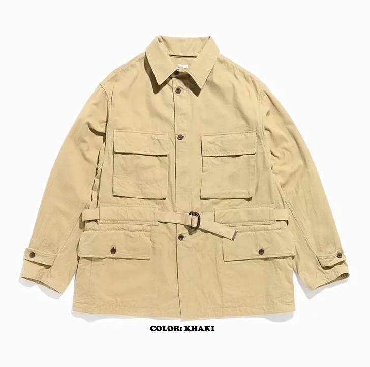 A.PRESSE VINTAGE US ARMY MOUNTAIN JACKET - KHAKI PRE ORDER ITEM (預訂中)