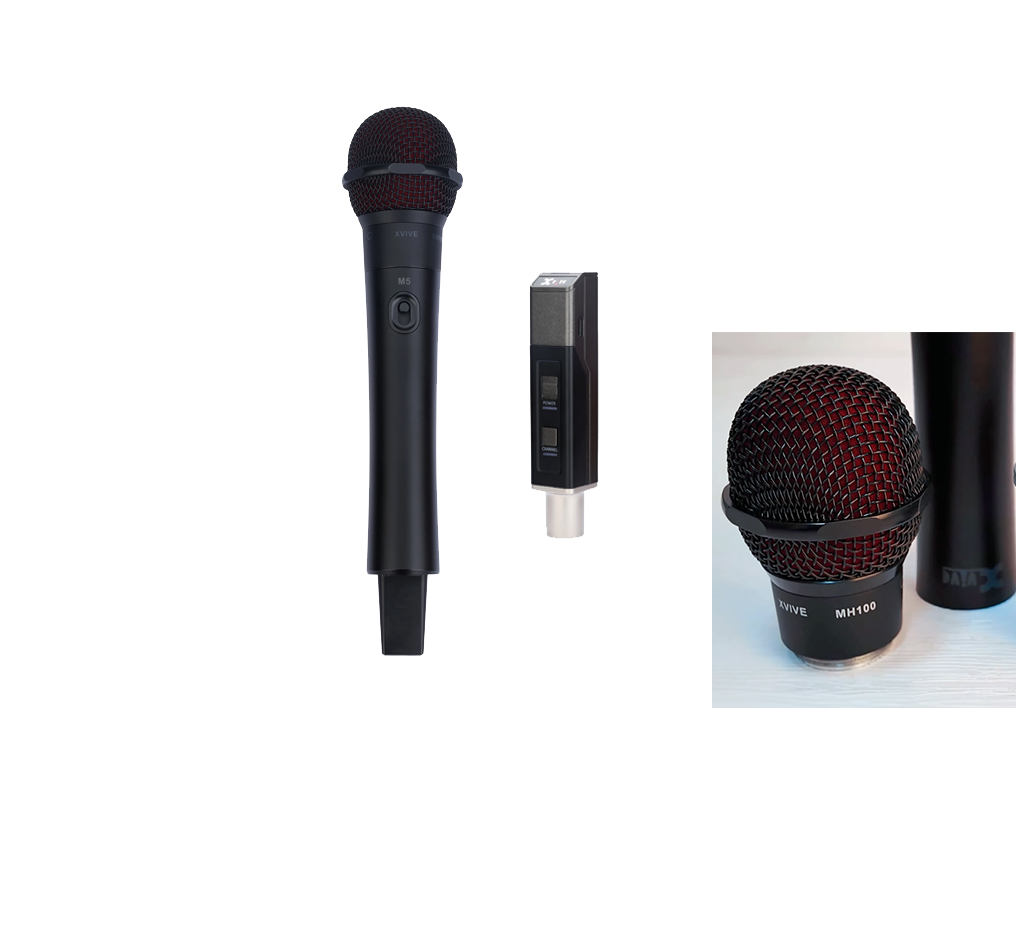 Xvive M5 Wireless Microphone System 5.8G 無線咪