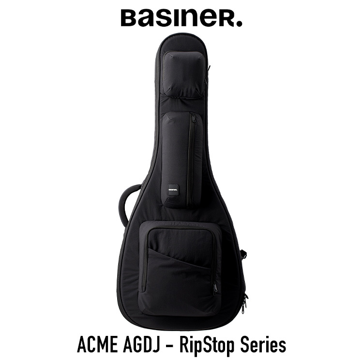 Basiner ACME AGDJ RipStop 系列 Basalt Black 玄武黑 木吉他 琴袋
