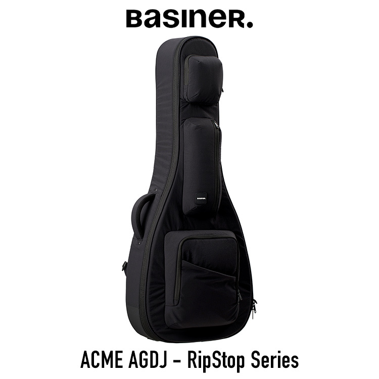 Basiner ACME AGDJ RipStop 系列 Basalt Black 玄武黑 木吉他 琴袋