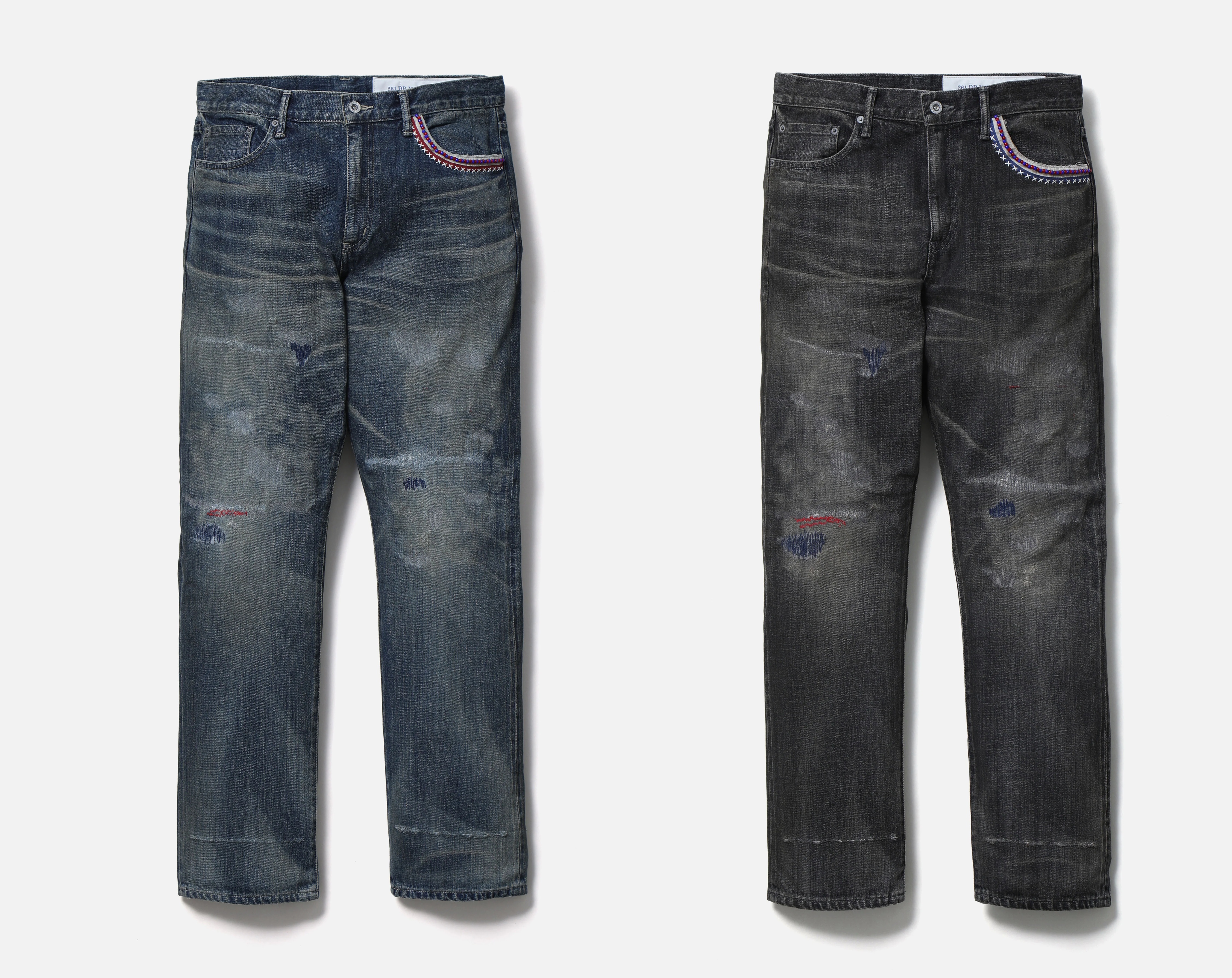 [現貨] NEIGHBORHOOD SS26 SAVAGE DENIM DP MID PANTS | (Black / Indigo)