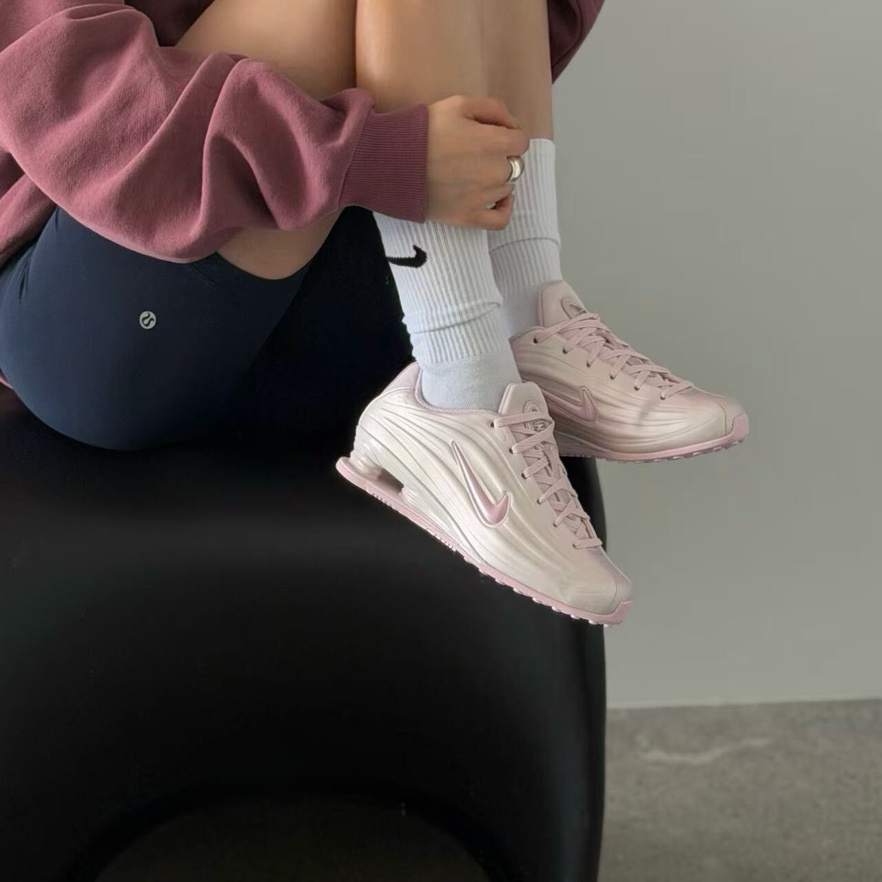 Nike Shox Z 櫻花粉 粉色 流線型 復古 彈簧 薄底鞋 IR1222-600