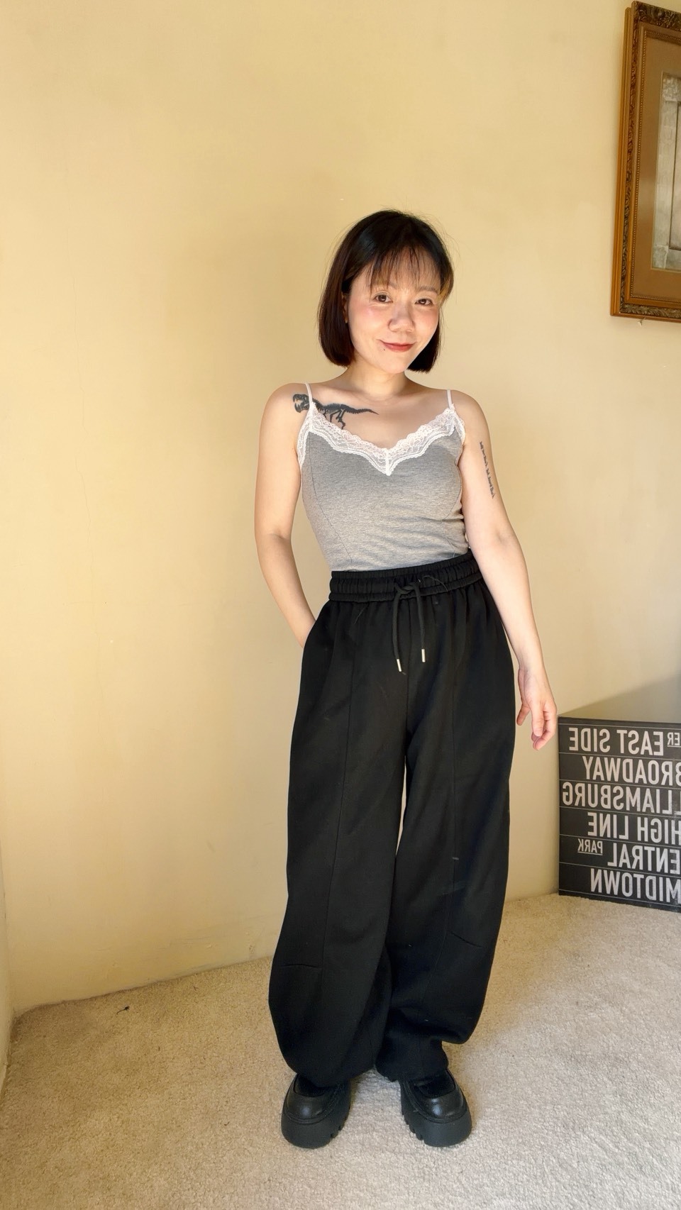 絕美蕾絲小可愛背心(墊子縫死超讚