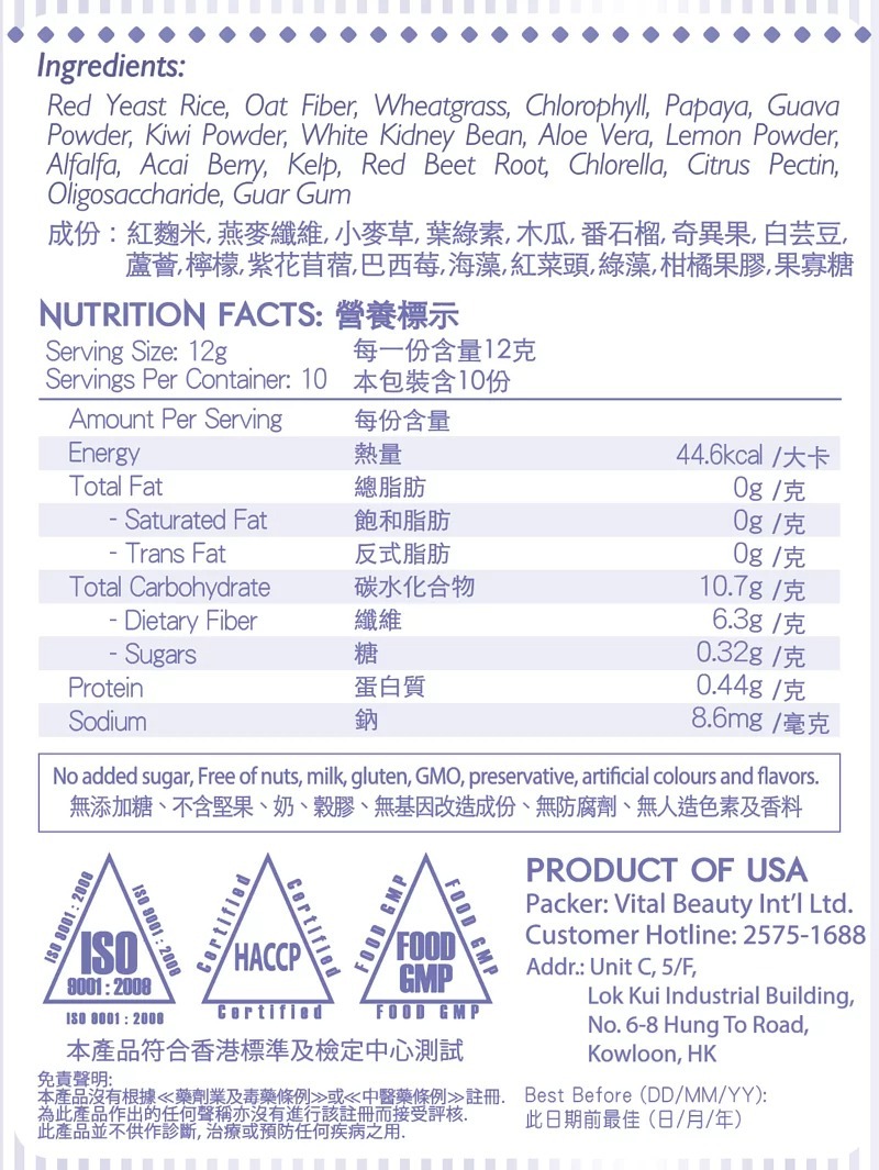 【環保裝$828】Trimtox經典復刻版30條*