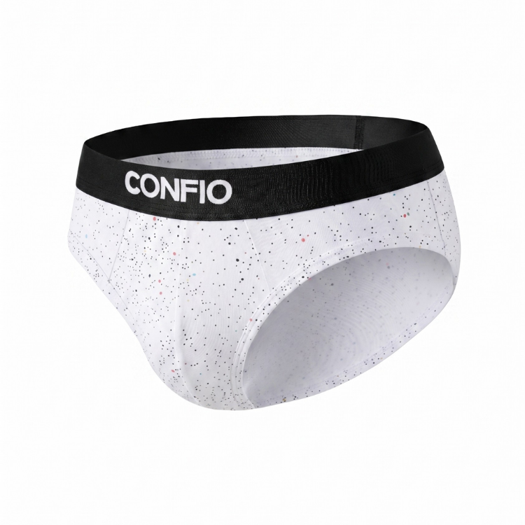 星空款立體三角褲-白｜CONFIO康飛歐