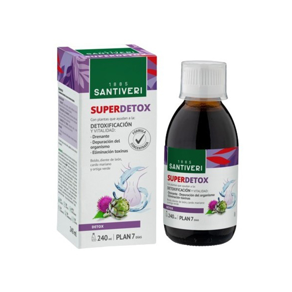 Santiveri 超級排毒飲 (240ml) Superdetox - 適合夜瞓、工作壓力大、排便唔太暢順、希望加強瘦身效果嘅朋友