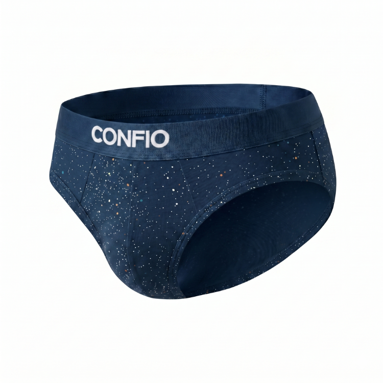 星空款立體三角褲-藍｜CONFIO康飛歐