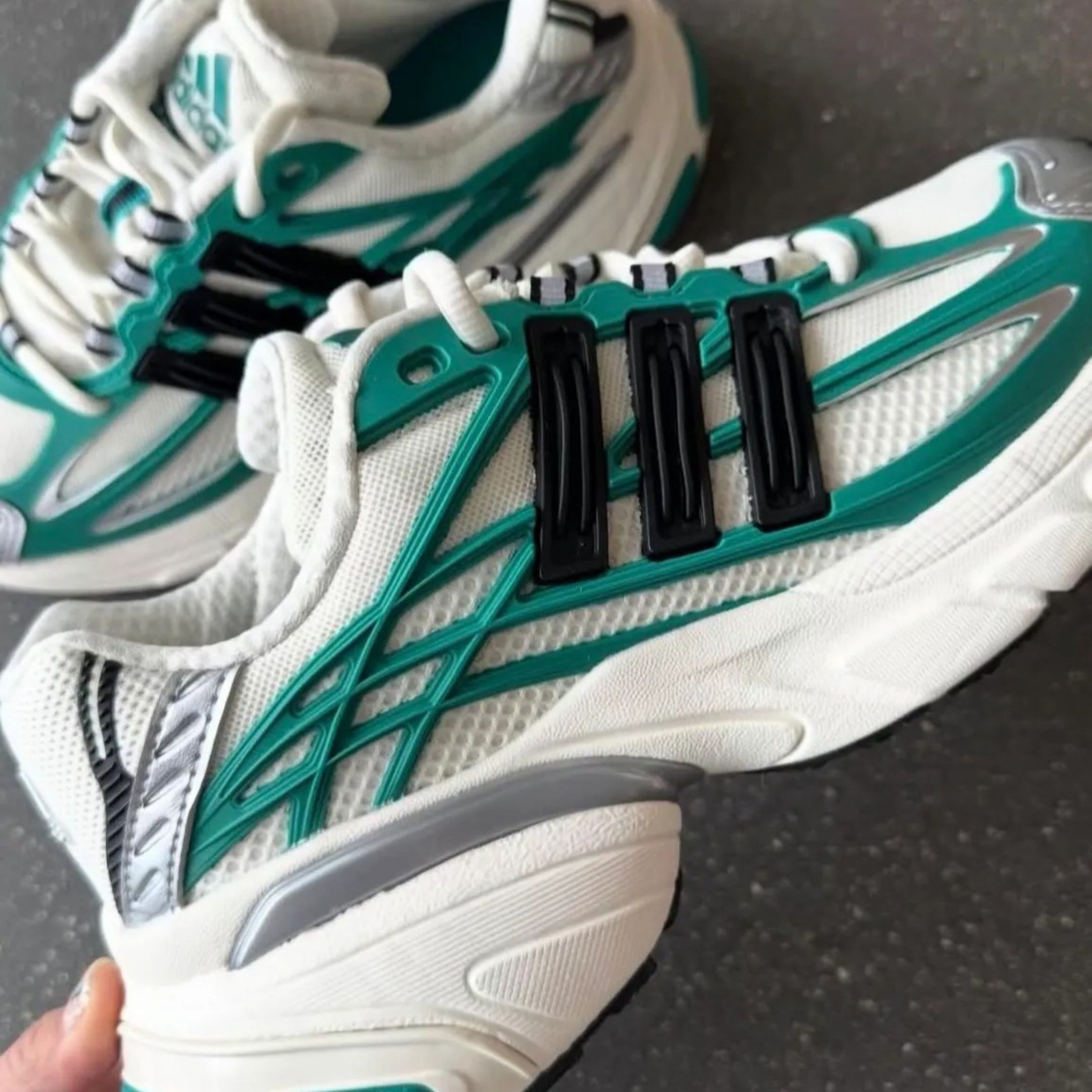 NICEDAY 代購 Adidas XLG 2.0 白綠 老爹鞋 增高 KI2591