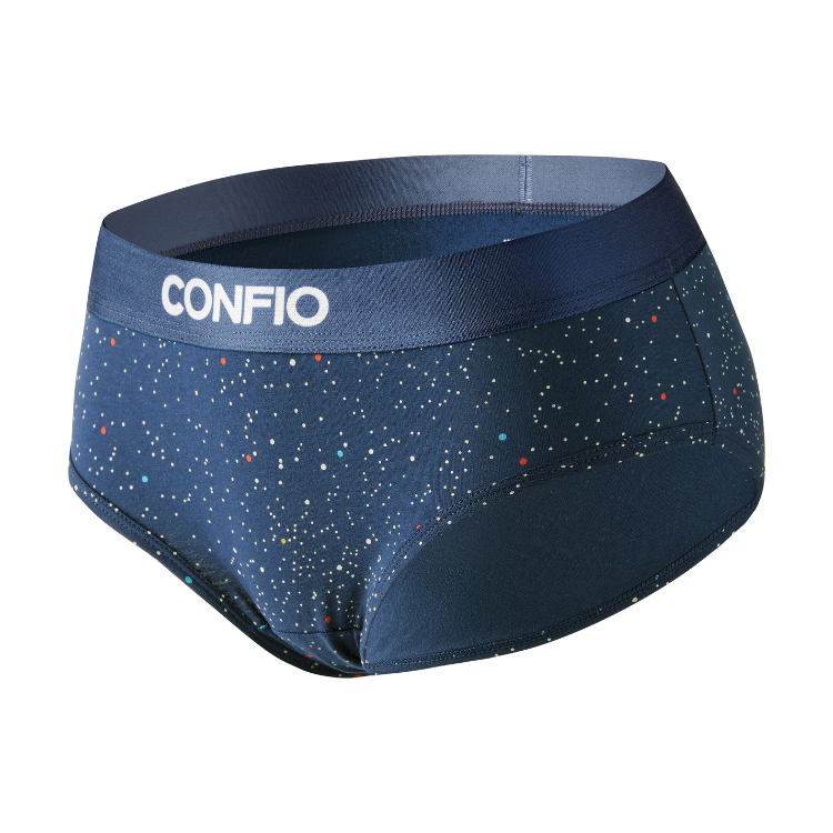 星空款平貼三角褲-藍｜CONFIO康飛歐