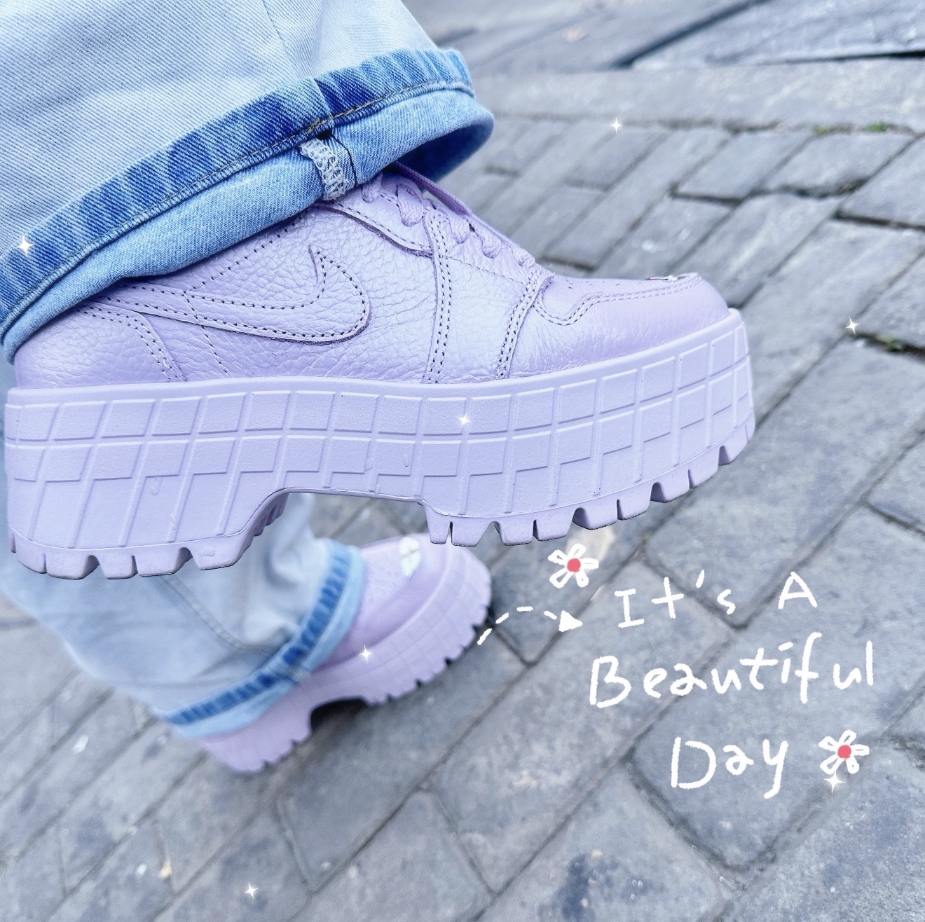 Nike Air Jordan 1 Brooklyn Low Purple PINK HF3184-500 粉紫色