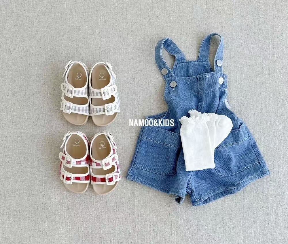 Namoo Check Birkenstock Sandals
