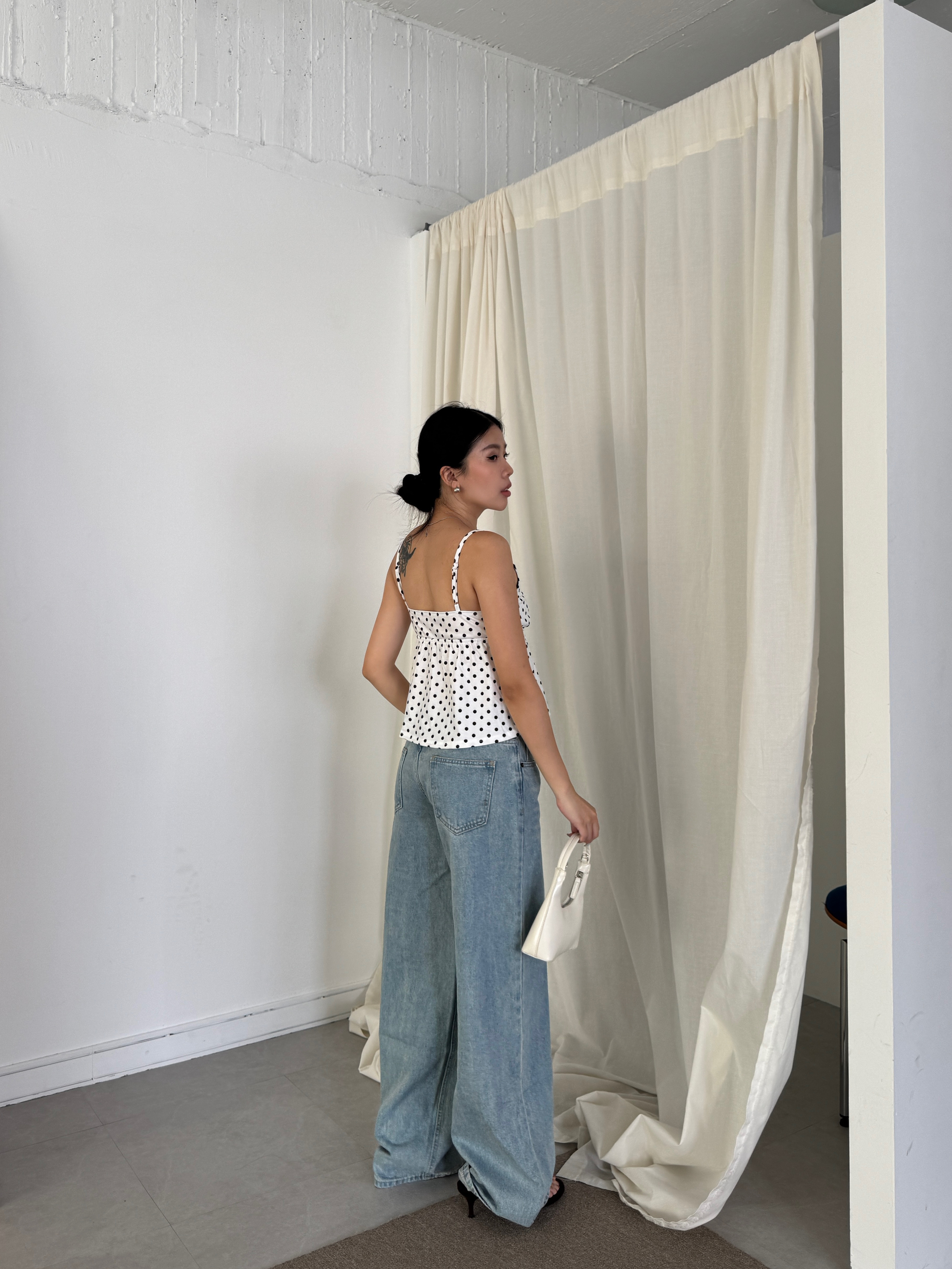 歐美低腰直筒牛仔褲🪞