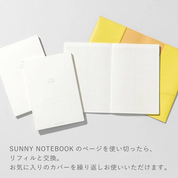 SUNNY NOTEBOOK 方眼筆記本 A5 補充內頁｜日本IROHA