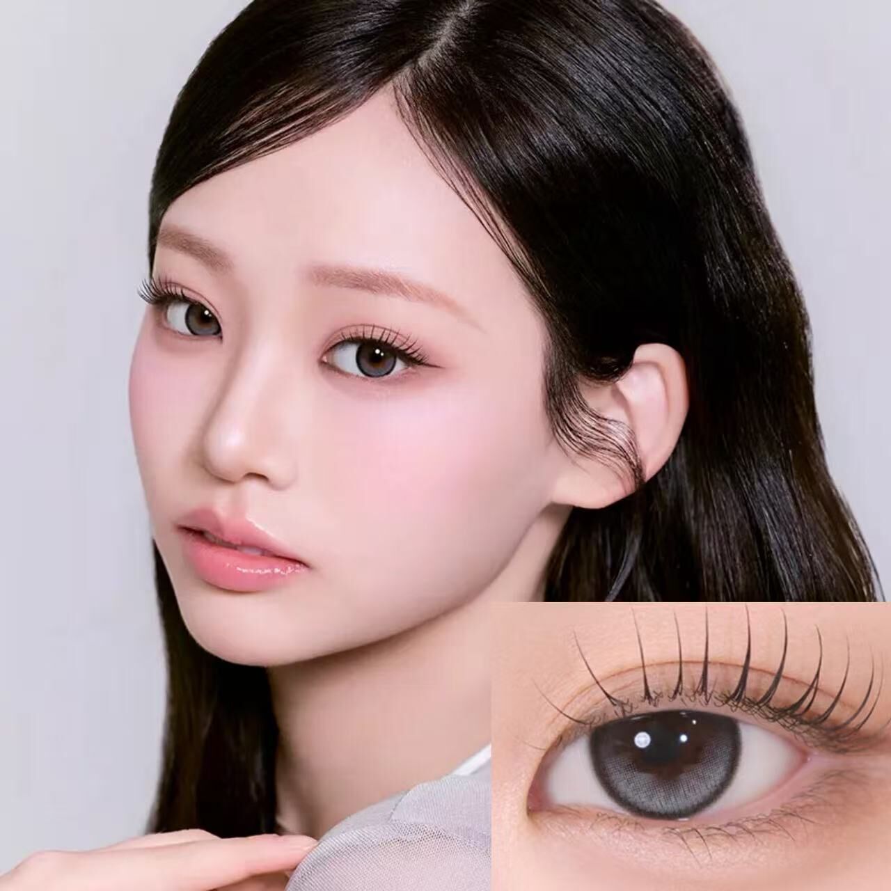 [日拋] DAVICHLENS Moon Ring 1 Day Gray｜日拋彩妝隱形眼鏡｜每盒30片