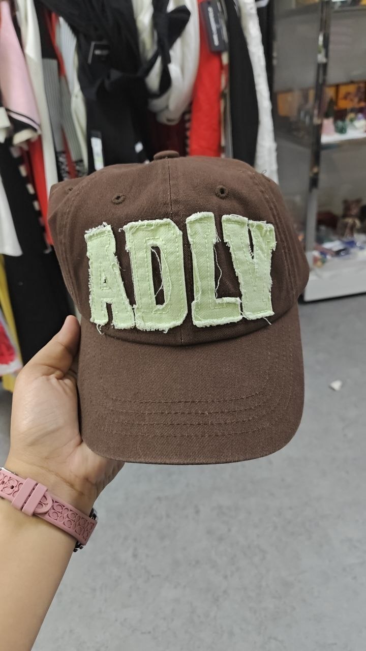 [S] ADLV BROWN BASEBALL CAP, 25FW-AC-CA-LG-AAQ-BRN (SAV445)