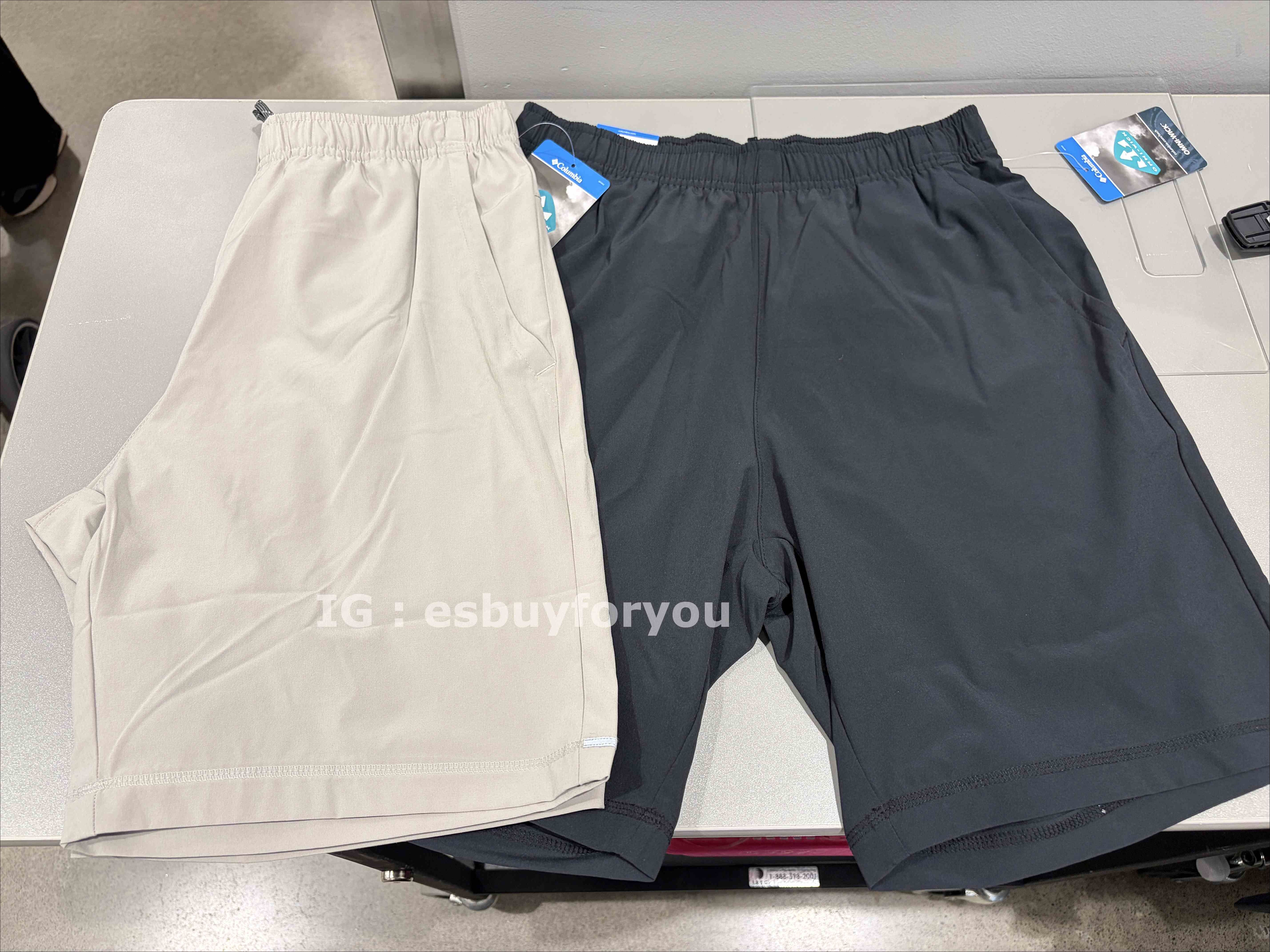 Columbia  男大人 Omni-wick 速乾 排汗材質 反光 涼感 運動短褲(8 INCH) (2色)