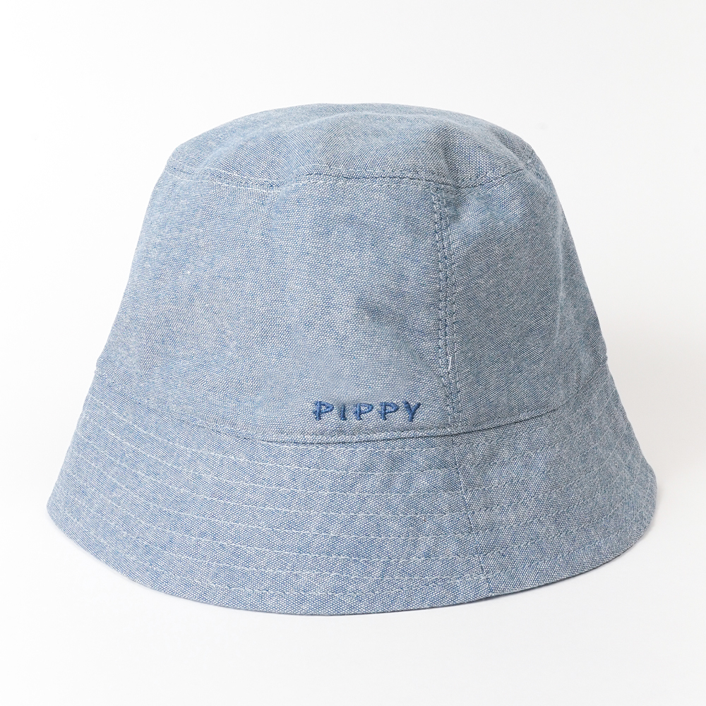PIPPY 雙面穿遮陽漁夫帽 藍
