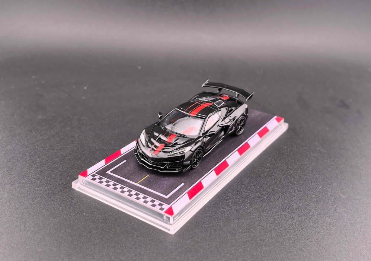 預訂:1/64 FineWorks64  Chevrolet Corvette C8 ZR1 Black (FWCCC8BK )