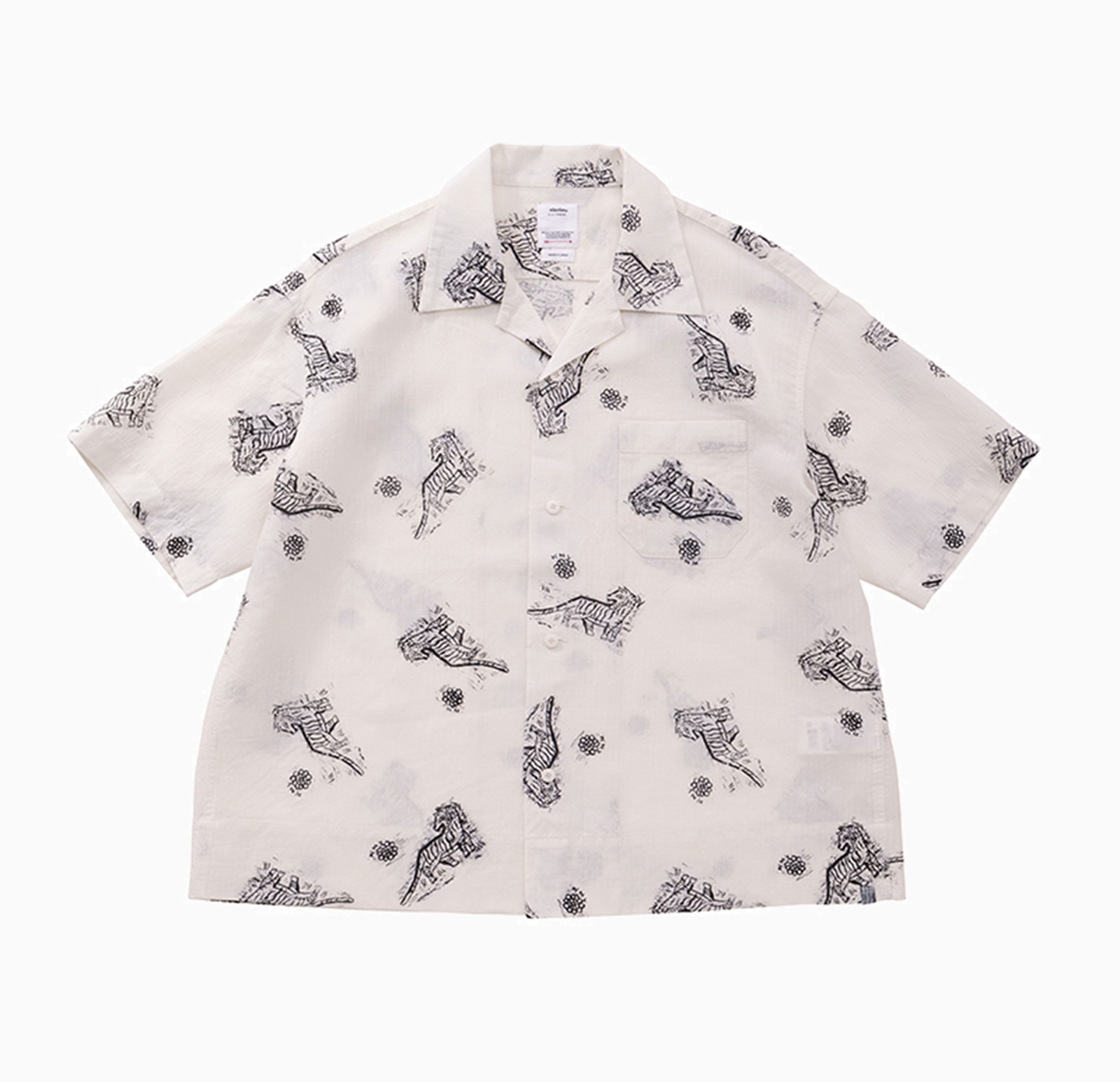 VISVIM 2026 S/S COPA SHIRT S/S *WOOL/LINEN - WHITE PRE ORDER ITEM (預訂中)