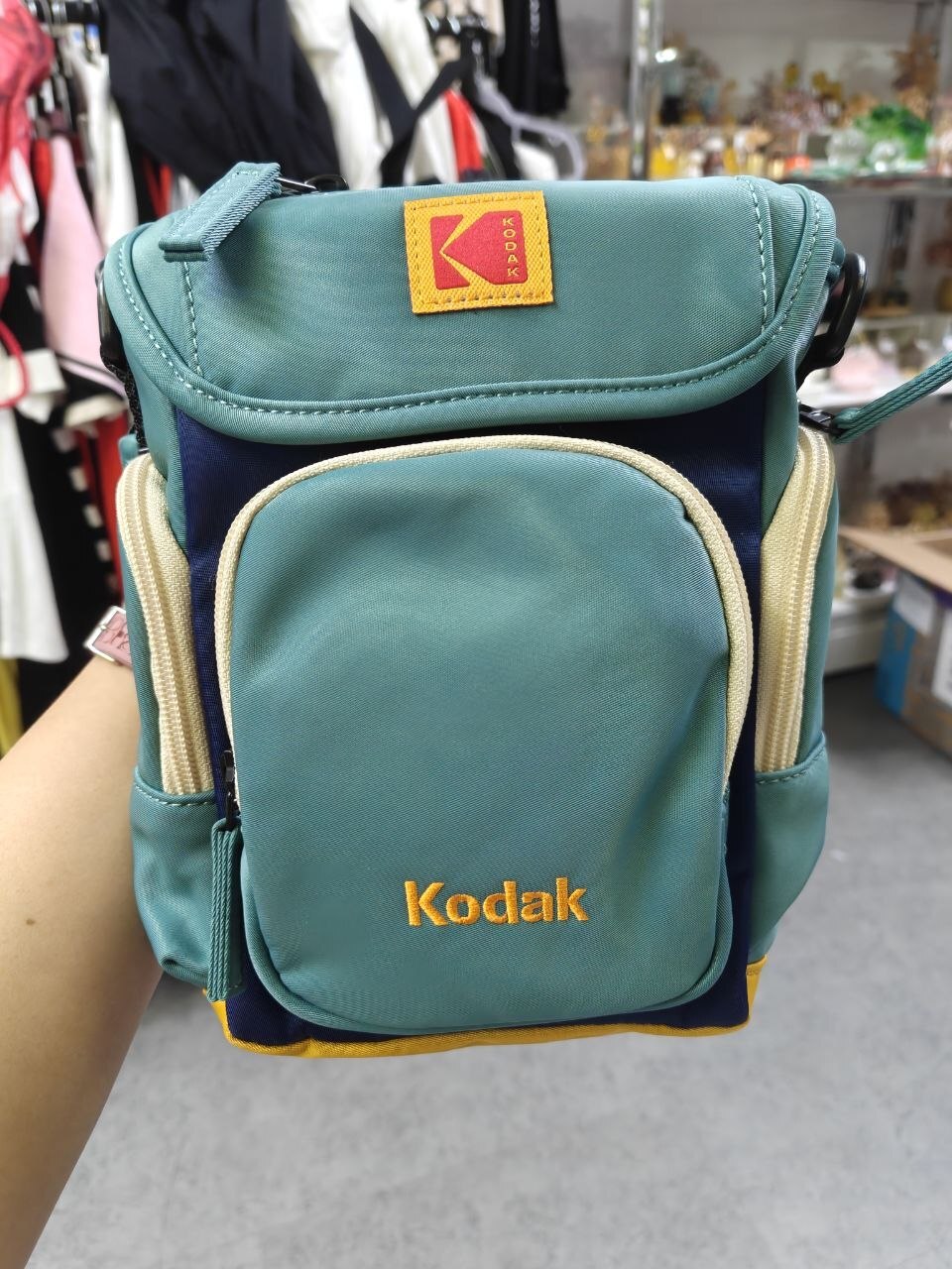 [S] KODAK GREEN SHOULDER BAG, K6143LBG67-GRN (SKD54)