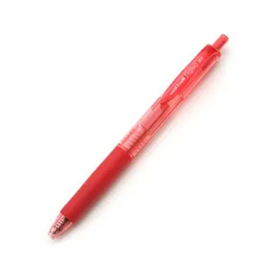 三菱 UMN-138 按制雙珠啫喱筆 - 紅色 0.38mm 507378750