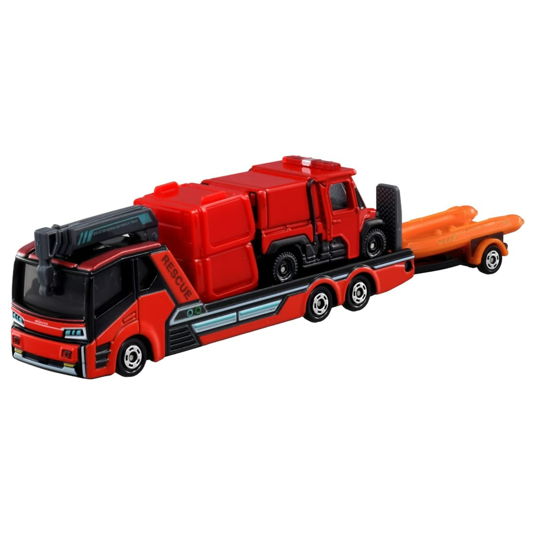 [預訂] Takara Tomy Long Type TOMICA No.132 Morita 小型越野消防車 紅瓢蟲及運輸車