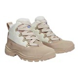 [S] TIMBERLAND SNOW LIGHT BEIGE SUEDE WHITE LEDGE MID LACE WATERPROOF BOOTS, TB0A43W8-ER3 (STL19)