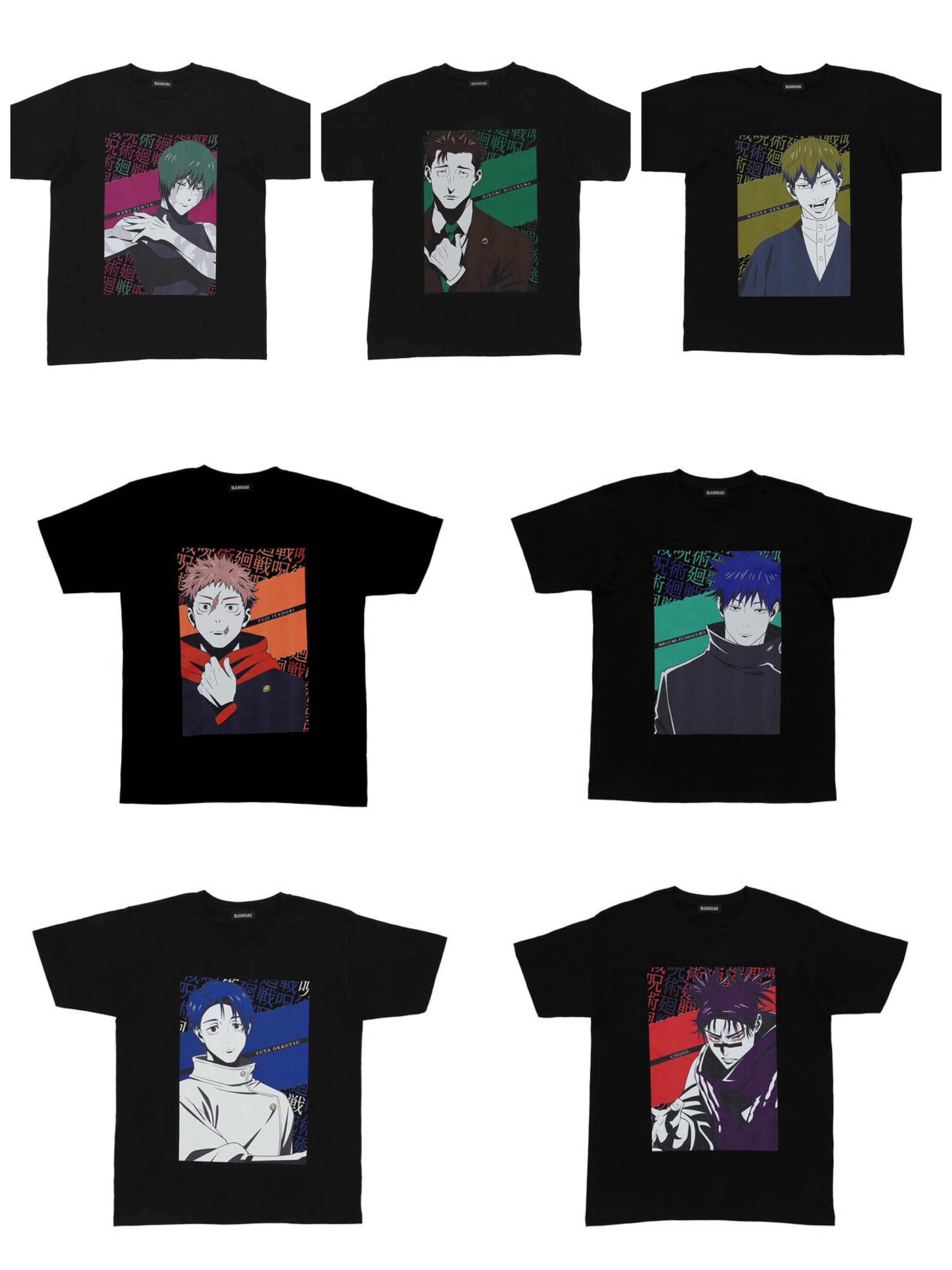 250779 Pbandai 預訂 2026/7月 呪術廻戦 Tシャツコレクションー拾捌ー