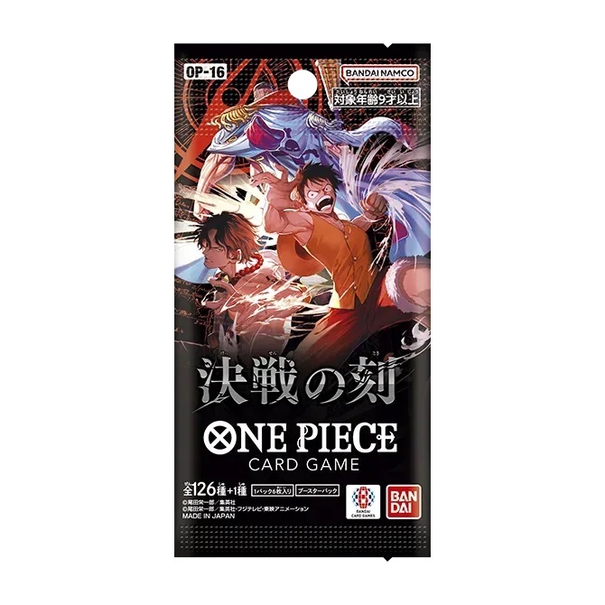 海賊王卡牌游戲: 決戰時刻 補充包 OP-16  (原盒)