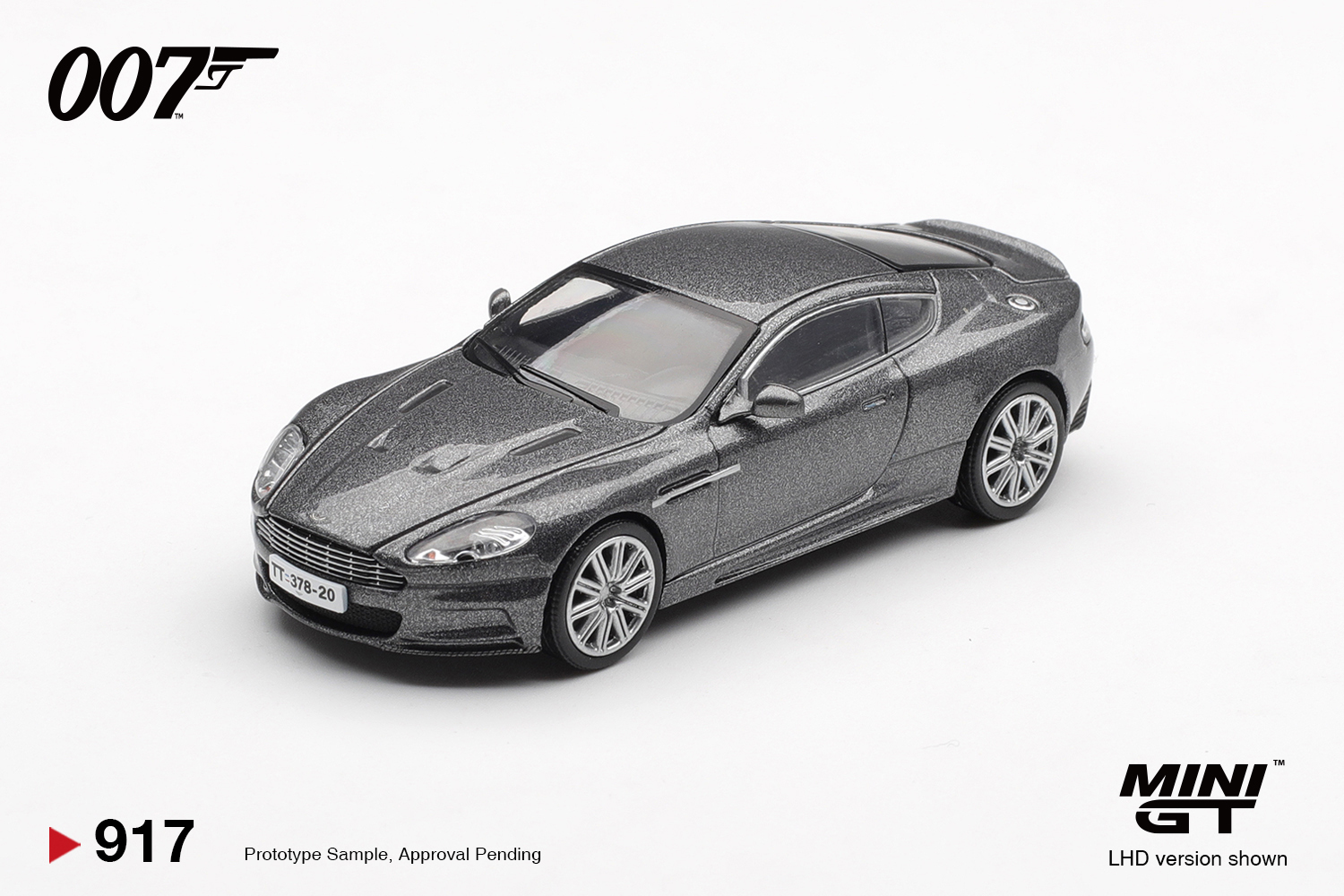 [預訂] Mini GT #917-007E Aston Martin DBS 《新鐵金剛之皇家賭場》／英文吸塑包裝